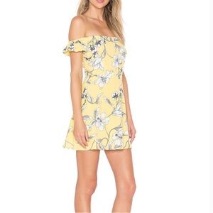 Privacy Please | Revolve |‎ Oxford Off the Shoulder Mini Dress